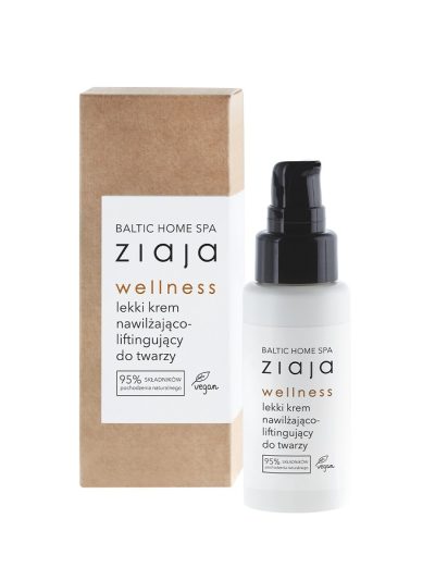 Ziaja Baltic Home Spa Wellness lekki krem nawilżająco-liftingujący do twarzy 50ml