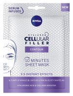 Nivea Hyaluron Cellular Filler Contour 10-minutowa maska w płachcie 1szt