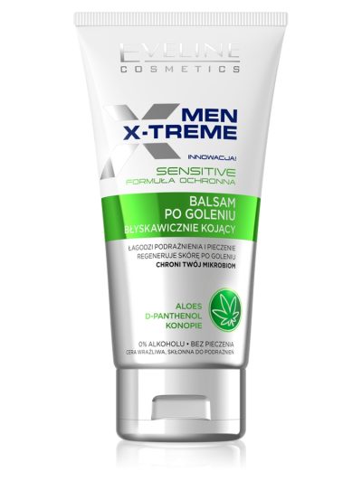 Eveline Cosmetics Men X-Treme Sensitive błyskawicznie kojący balsam po goleniu 150ml