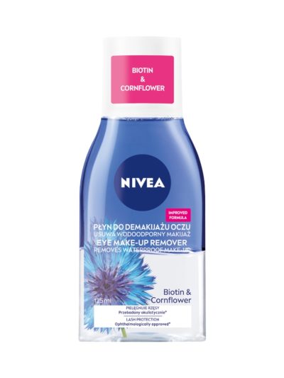 Nivea Dwufazowy płyn do demakijażu oczu Ekstrakt z Bławatka 125ml