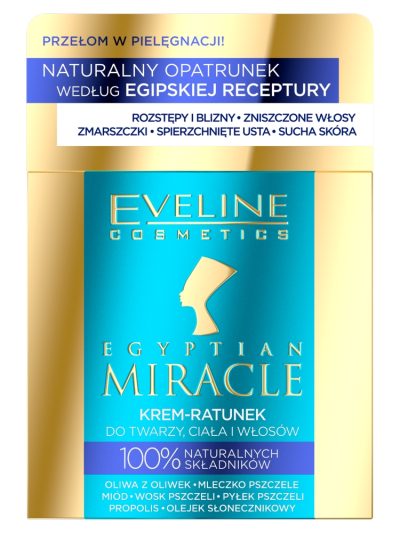 Eveline Cosmetics Egyptian Miracle krem-ratunek do twarzy ciała i włosów 40ml