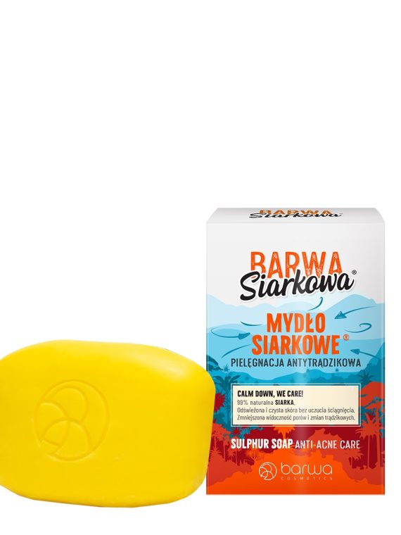 Barwa Mydło siarkowe antytrądzikowe 100g