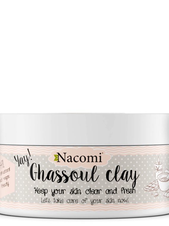 Nacomi Ghassoul Clay oczyszczająca maska z glinką 94g