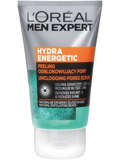 L'Oreal Paris Men Expert Hydra Energetic peeling odblokowujący pory 100ml