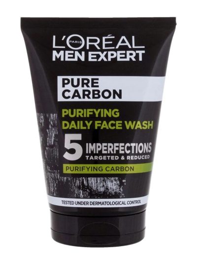 L'Oreal Paris Men Expert Pure Carbon żel do mycia twarzy przeciw niedoskonałościom 100ml
