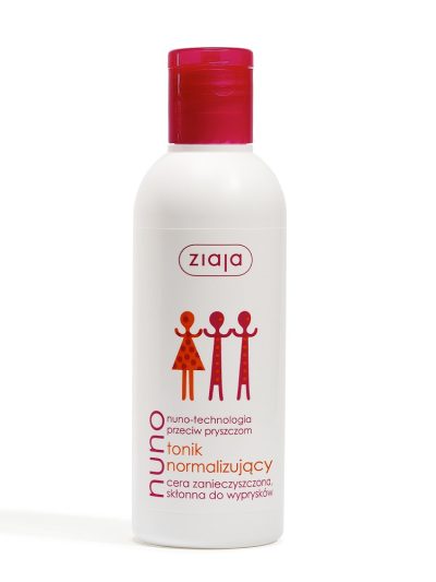 Ziaja Nuno tonik normalizujący cera zanieczyszczona skłonna do wyprysków 200ml