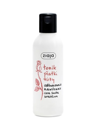 Ziaja Płatki Róż tonik oczyszczający do twarzy 200ml