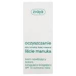 Ziaja Liście Manuka Oczyszczanie krem nawilżający balans korygująco-ściągający ochrona niska SPF10 50ml