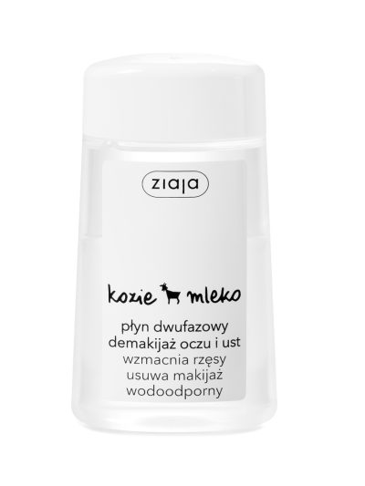 Ziaja Kozie Mleko płyn dwufazowy demakijaż oczu i ust 120ml