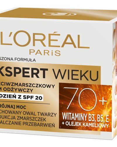 L'Oreal Paris Ekspert Wieku 70+ przeciwzmarszczkowy krem odżywczy na dzień 50ml