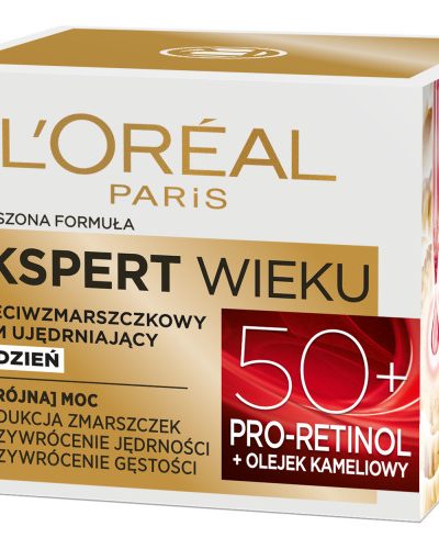 L'Oreal Paris Ekspert Wieku 50+ przeciwzmarszczkowy krem ujędrniający na dzień 50ml