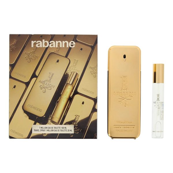 Paco Rabanne 1 Million Men zestaw woda toaletowa 100ml + woda toaletowa 20ml