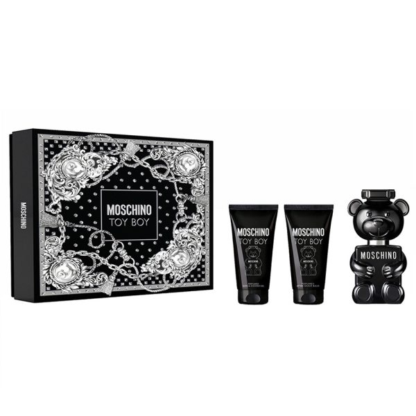 Moschino Toy Boy zestaw woda perfumowana 50ml + żel pod prysznic 50ml + balsam po goleniu 50ml