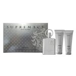 Afnan Supremacy Silver zestaw woda perfumowana 100ml + żel pod prysznic 100ml + balsam po goleniu 100ml