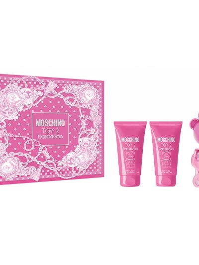 Moschino Toy 2 Bubble Gum zestaw woda toaletowa 50ml + żel pod prysznic 50ml + balsam do ciała 50ml