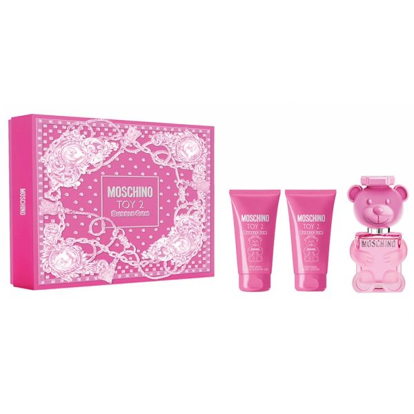 Moschino Toy 2 Bubble Gum zestaw woda toaletowa 50ml + żel pod prysznic 50ml + balsam do ciała 50ml