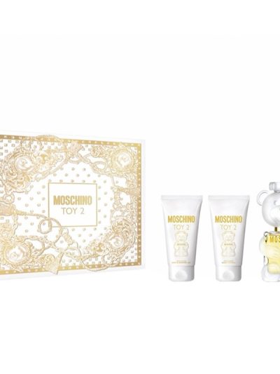Moschino Toy 2 zestaw woda perfumowana 50ml + żel pod prysznic 50ml +  balsam do ciała 50ml