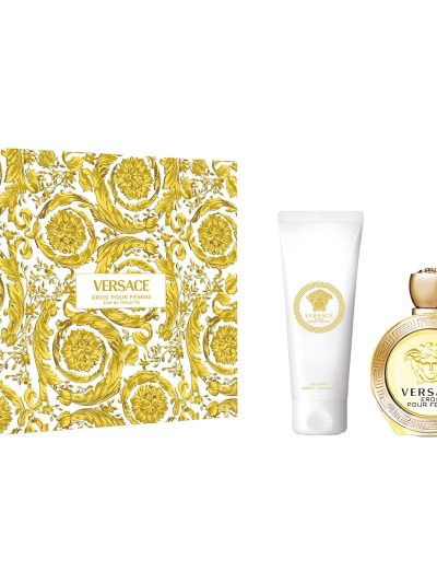 Versace Eros Pour Femme zestaw woda toaletowa 100ml + balsam do ciała 150ml