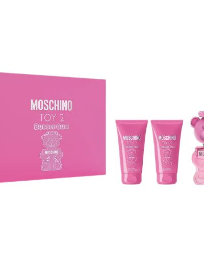 Moschino Toy 2 Bubble Gum zestaw woda toaletowa 50ml + żel pod prysznic 50ml + balsam do ciała 50ml