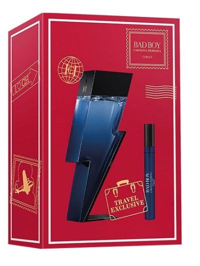 Carolina Herrera Bad Boy Cobalt zestaw woda perfumowana 100ml + woda perfumowana 10ml