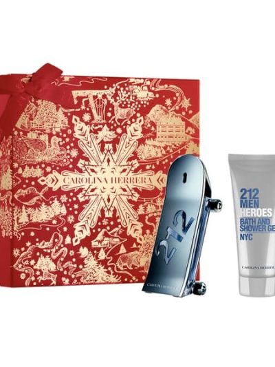 Carolina Herrera 212 Heroes Forever Young Men zestaw woda toaletowa 90ml + żel pod prysznic 100ml