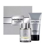 Mont Blanc Explorer Platinum zestaw woda perfumowana 60ml + żel pod prysznic 100ml