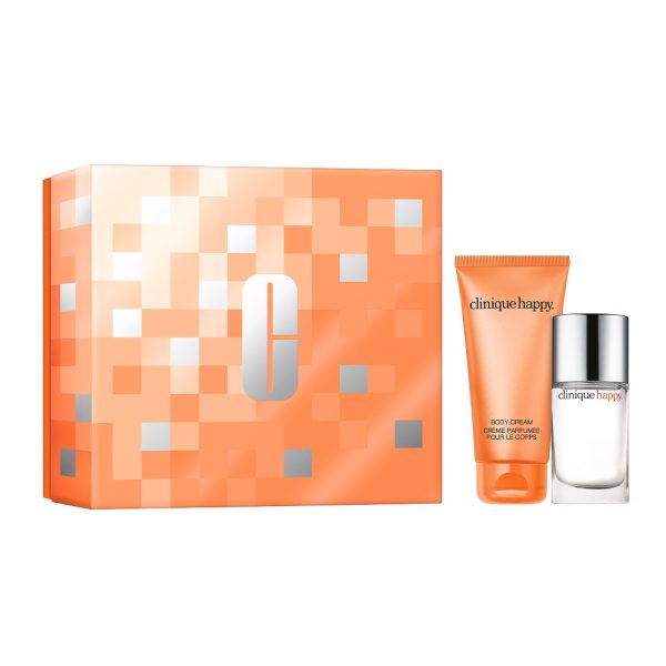 Clinique Happy zestaw perfumy 30ml + krem do ciała 75ml
