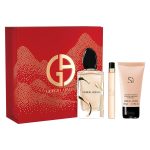Giorgio Armani Si zestaw woda perfumowana 100ml + woda perfumowana 10ml + balsam do ciała 50ml