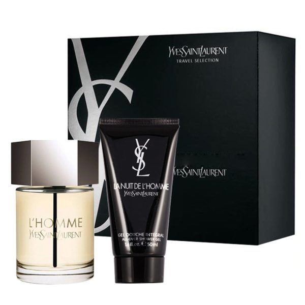 Yves Saint Laurent L'Homme zestaw woda toaletowa 100ml + żel pod prysznic 50ml