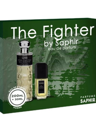 Saphir The Fighter Pour Homme zestaw woda perfumowana 200ml + woda perfumowana 30ml