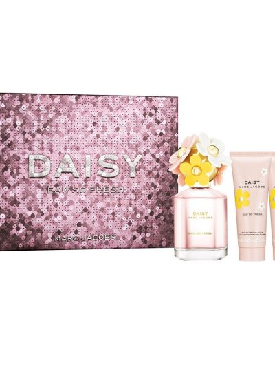 Marc Jacobs Daisy Eau So Fresh zestaw woda toaletowa 75ml + balsam do ciała 75ml + żel pod prysznic 75ml