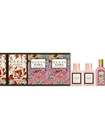 Gucci Garden Collection zestaw Bloom woda perfumowana 2x5ml + Flora Gorgeous Gardenia woda perfumowana 2x5ml