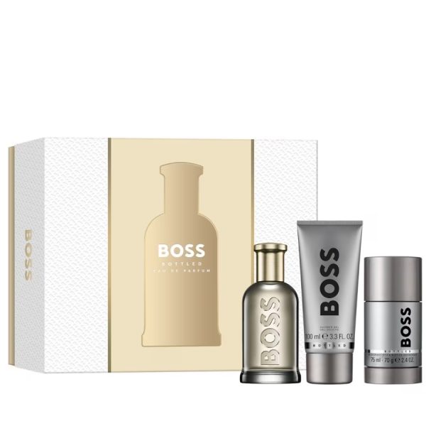 Hugo Boss Boss Bottled zestaw woda perfumowana 100ml + żel pod prysznic 100ml + dezodorant sztyft 75ml