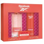 Reebok Move Your Spirit Women zestaw woda toaletowa 100ml + dezodorant 150ml