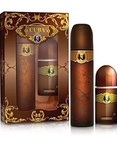 Cuba Original Cuba Gold zestaw woda toaletowa 100ml + dezodorant w kulce 50ml