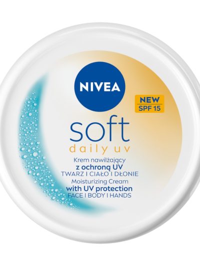 Nivea Soft Daily UV krem intensywnie nawilżający SPF15 100ml