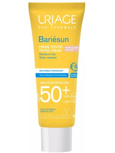 URIAGE Bariesun Tinted Cream przeciwsłoneczny krem tonujący SPF50+ Jasny Beż 50ml