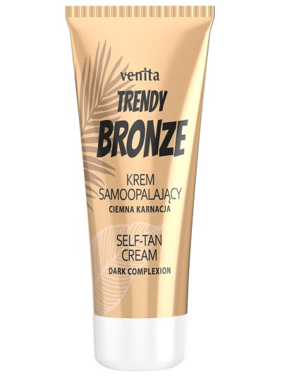 Venita Trendy Bronze samoopalacz do twarzy i ciała Ciemna Karnacja 75g