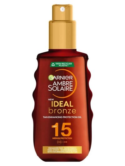 Garnier Ambre Solaire Ideal Bronze olejek przyspieszający opalanie SPF15 150ml