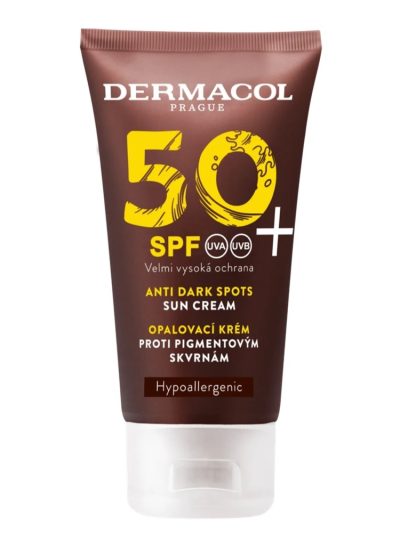 Dermacol Anti Spots Sun Cream wodoodporny krem przeciwsłoneczny przeciw plamom pigmentowym SPF50+ 50ml
