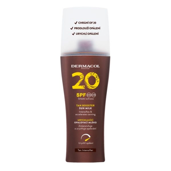 Dermacol Tan Booster Sun Milk mleczko ochronne przyspieszające opalanie SPF20 200ml