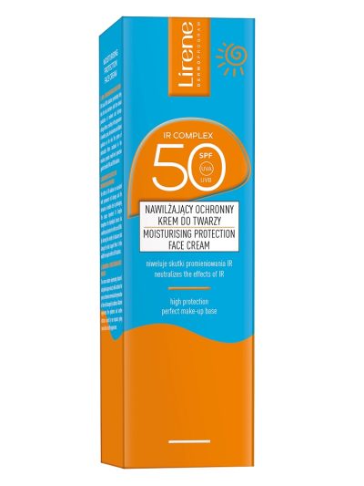 Lirene Sun nawilżający ochronny krem do twarzy SPF50 40ml