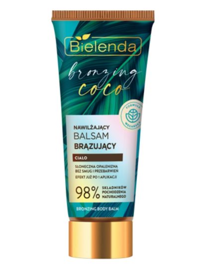 Bielenda Bronzing Coco nawilżający balsam brązujący do ciała 200ml