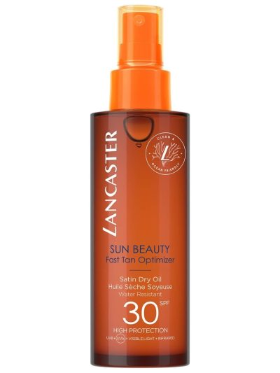 Lancaster Sun Beauty Fast Tan Optimizer Satin Dry Oil SPF30 suchy olejek przyspieszający opalanie 150ml