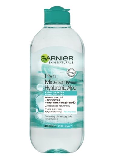 Garnier Hyaluronic Aloe płyn micelarny do każdego typu skóry 400ml
