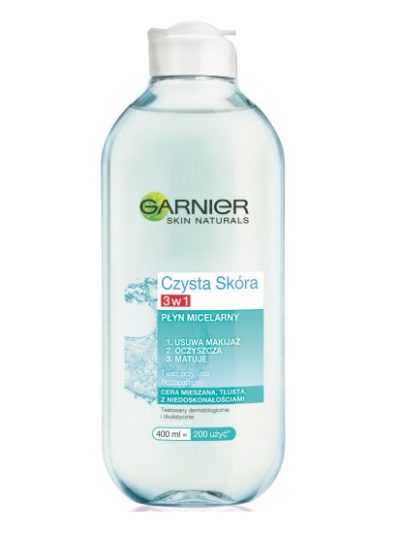 Garnier Czysta Skóra 3w1 płyn micelarny 400ml