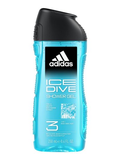 Adidas Ice Dive żel pod prysznic dla mężczyzn 250ml