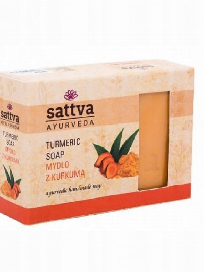 Sattva Mydło handmade z kurkumą 125g