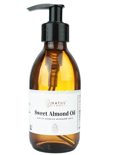 Natur Planet Olej ze słodkich migdałów rafinowany 200ml