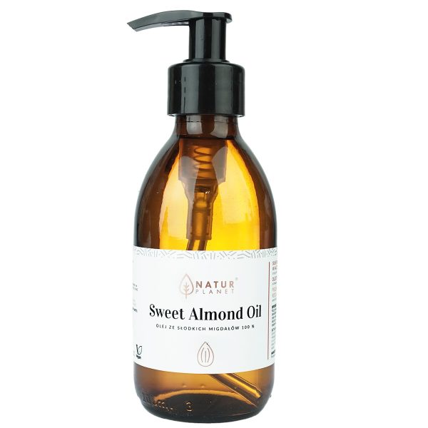 Natur Planet Olej ze słodkich migdałów rafinowany 200ml